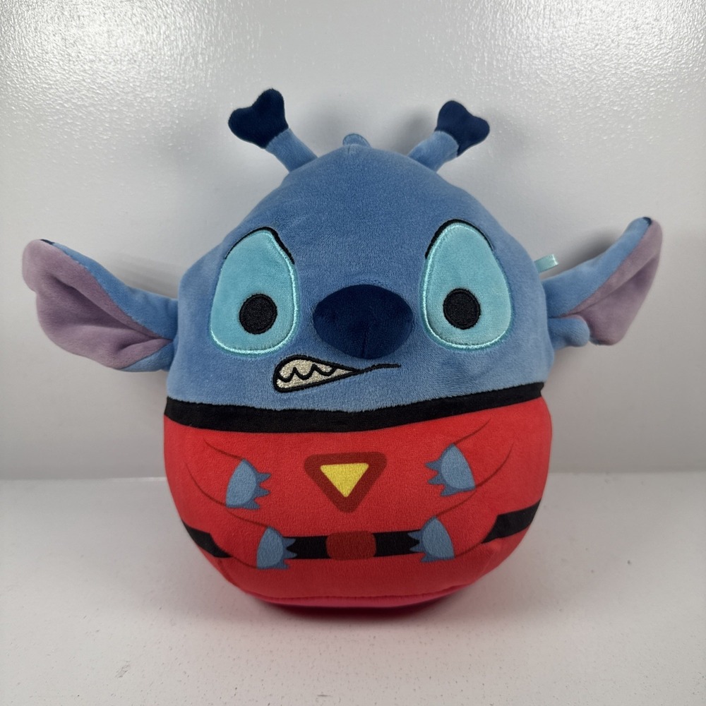 Squishmallows Disney Stitch Squad Alien Spacesuit Plush 6.5" NWT, New,โ Ages 3+